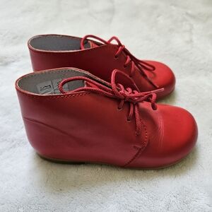 Classic Red Kids Shoes